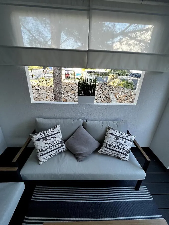 Campsite Luxury Mobile Home Pretty Green - Premium - Oaza Mira Resort -50 M From The Beach Drage
