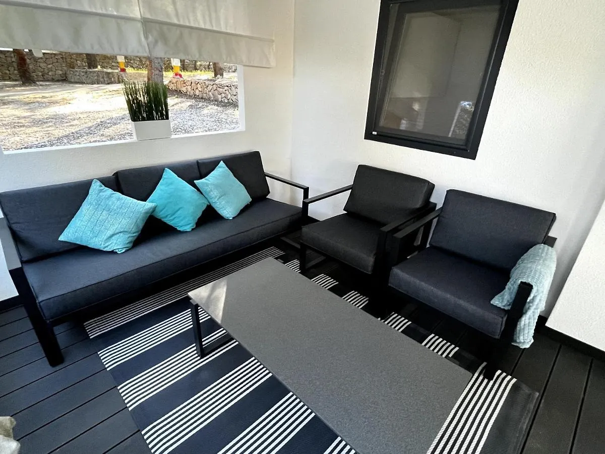 Luxury Mobile Home Pretty Green - Premium - Oaza Mira Resort -50 M From The Beach Drage
