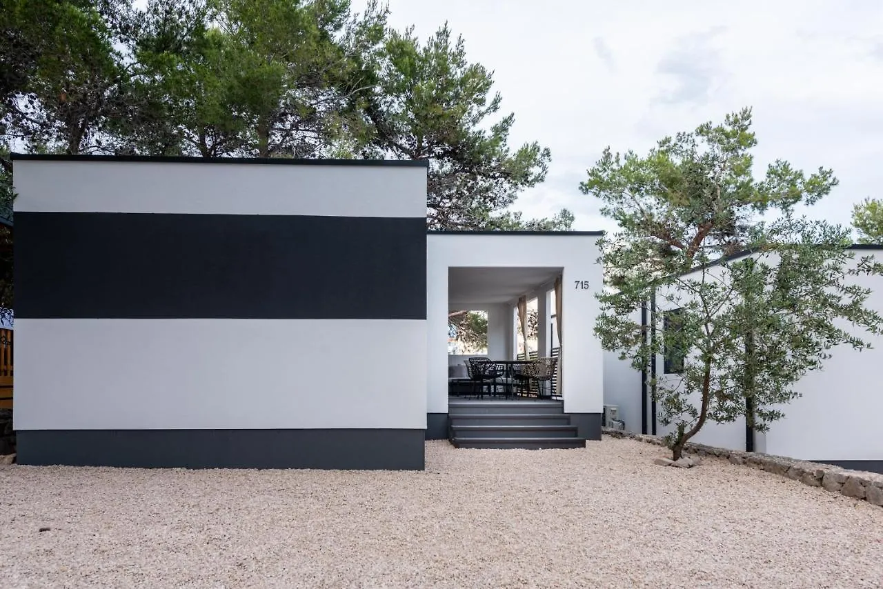 Luxury Mobile Home Pretty Green - Premium - Oaza Mira Resort -50 M From The Beach Drage 4*,
